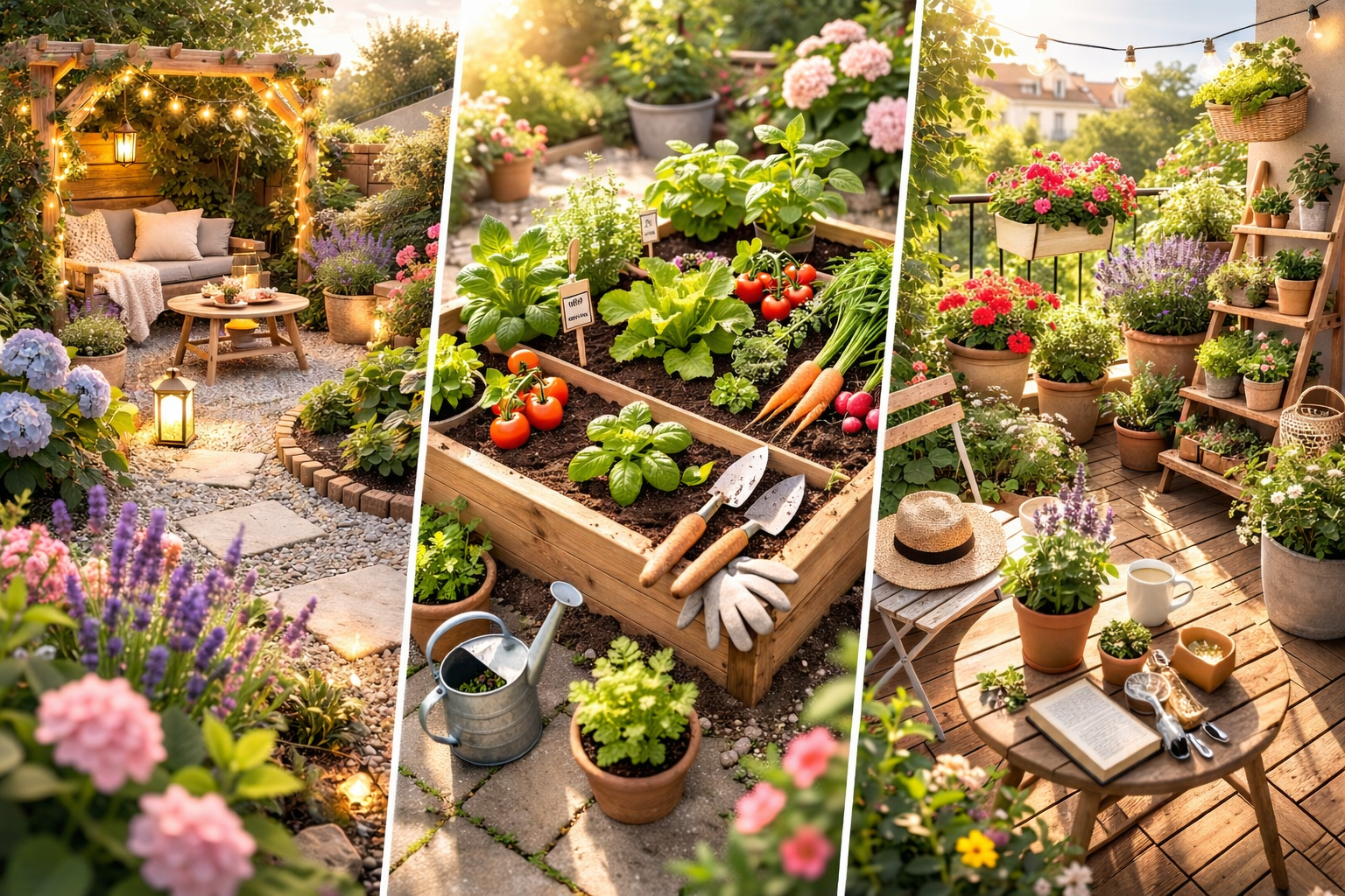 Créer un jardin facile d&rsquo;entretien et joli : le guide complet pour débutants